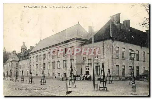 Cartes postales Clairvaux Maison Centrale La Caserne Prison