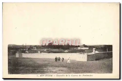 Cartes postales Ain Beida Ensemble de la Caserne des penitenciers Prison