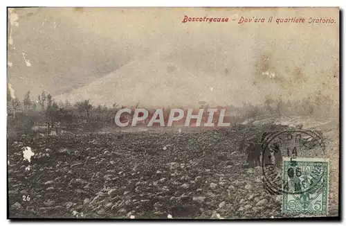 Cartes postales Volcan Boscotrecase Dov era il quartiere Oratorio