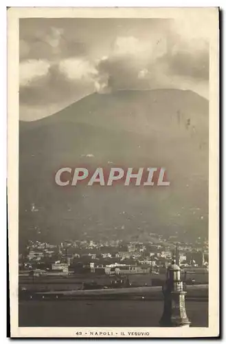 Ansichtskarte AK Volcan Napoli Il Vesuvio