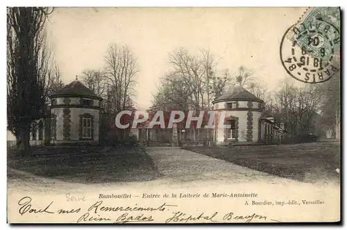 Cartes postales Rambouillet Entree de la laiterie de Marie Antoinette