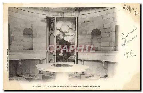 Cartes postales Rambouillet Interieur de la laiterie de Marie Antoinette