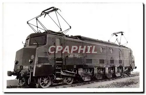 Ansichtskarte AK Train Locomotive electrique a courant continu Type 2 Do 2