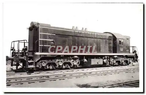 Cartes postales Train Locomotive Diesele Electrique type A 1 A A 1 A Serie 040 DA