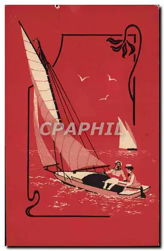 Cartes postales Bateau Voilier