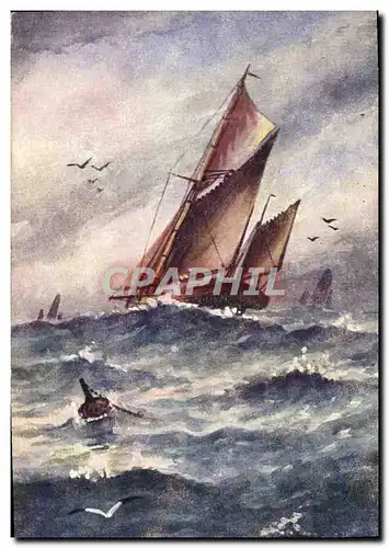 Cartes postales Bateau Voilier