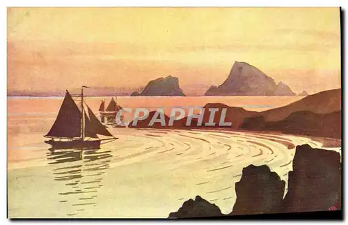 Cartes postales Bateau Voilier