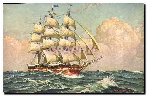 Cartes postales Bateau Voilier