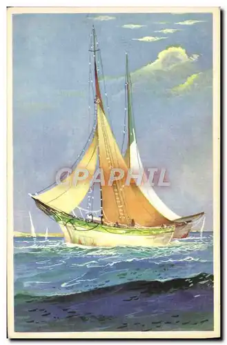 Cartes postales Bateau Voilier