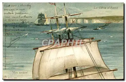 Cartes postales Bateau Voilier