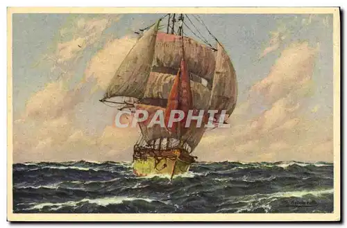 Cartes postales Bateau Voilier