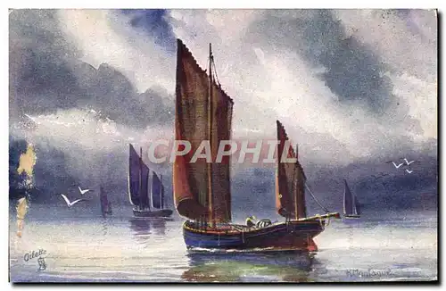 Cartes postales Bateau Voilier