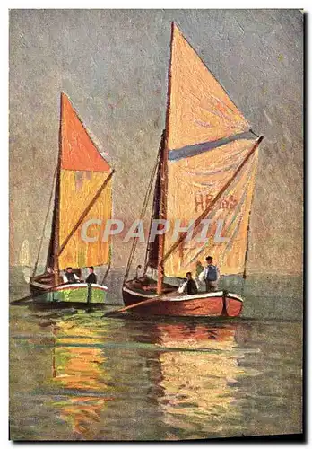 Cartes postales Bateau Voilier