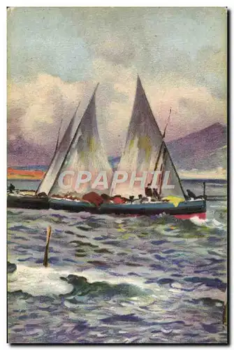 Cartes postales Bateau Voilier