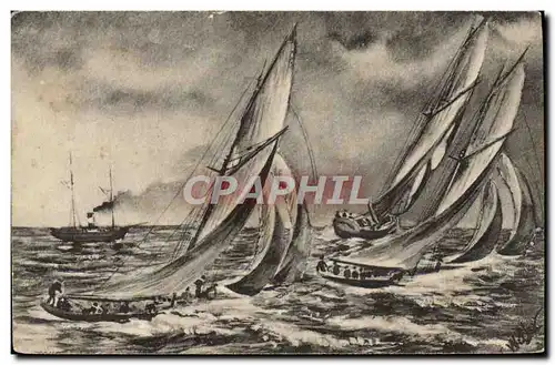 Cartes postales Bateau Voilier