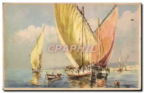 Cartes postales Bateau Voilier