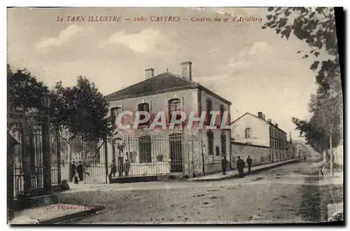 Ansichtskarte AK Militaria Caserne Castres Caserne du 9eme d&#39artillerie