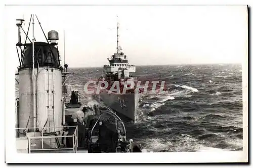 Cartes postales moderne Bateau de guerre USA Marseille 1947 1948