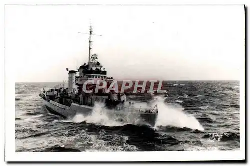 Cartes postales moderne Bateau de guerre Marseille 1947 1948