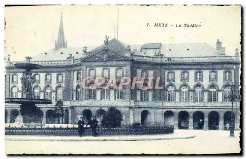 Cartes postales Theatre Metz