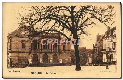 Cartes postales Theatre Moulins