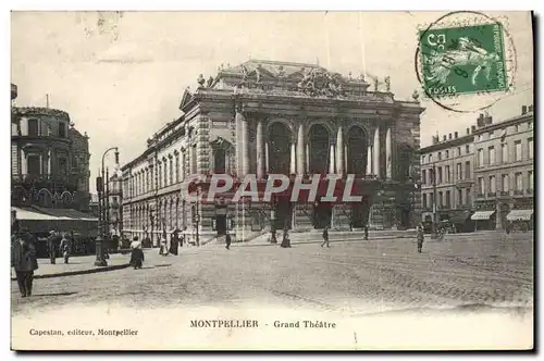 Cartes postales Montpellier Grand Theatre