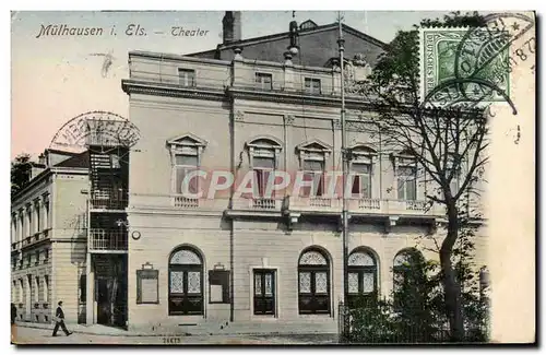 Cartes postales Mulhausen Theatre Theater
