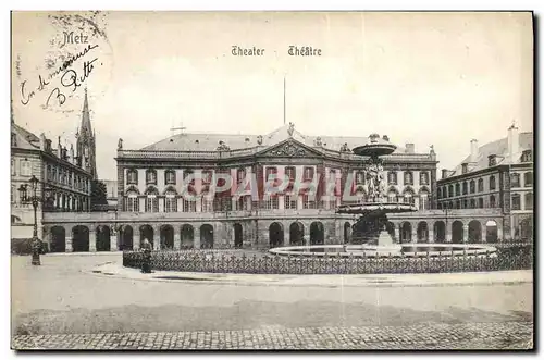 Cartes postales Theatre Metz