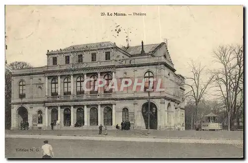 Cartes postales Theatre Le Mans