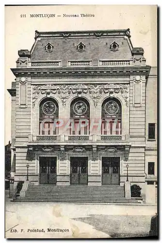 Cartes postales Montlucon Nouveau Theatre