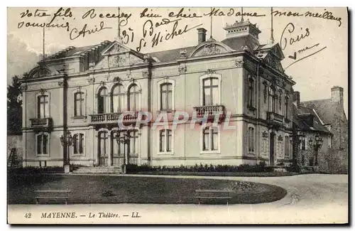 Cartes postales Theatre Mayenne