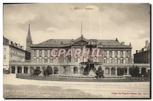 Cartes postales Theatre Metz