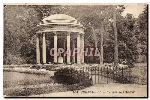 Cartes postales Versailles Temple de L&#39Amour