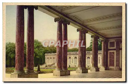 Cartes postales Versailles Le grand Trianion Le peristyle