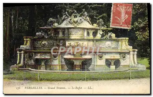 Cartes postales Versailles Grand Trianon le buffet