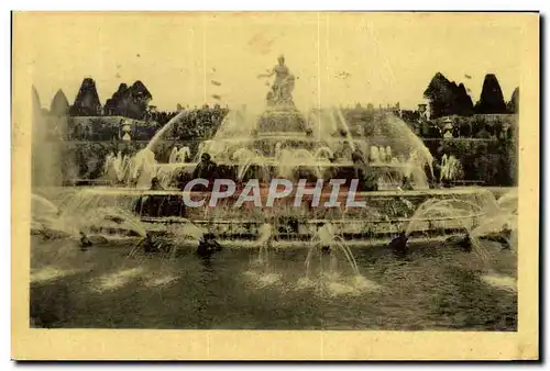 Cartes postales Versailles Parc du Chateau De Le Bassin De Latone Grandes Eaux