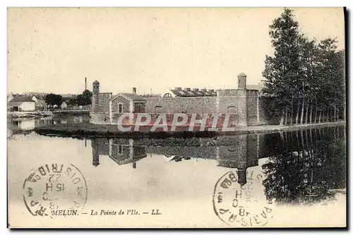 Ansichtskarte AK Prison Melun La pointe de l&#39ile