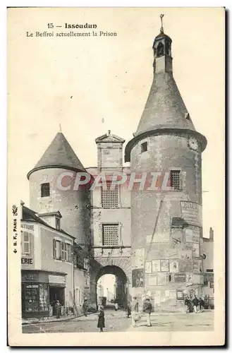 Cartes postales Prison Issoudun Le beffroi actuellement la prison