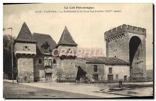 Cartes postales Prison Cahors La barbacane et la tour des pendus