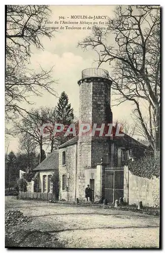 Cartes postales Prison Moulin de Jarcy Tour de l&#39ancienne abbaye