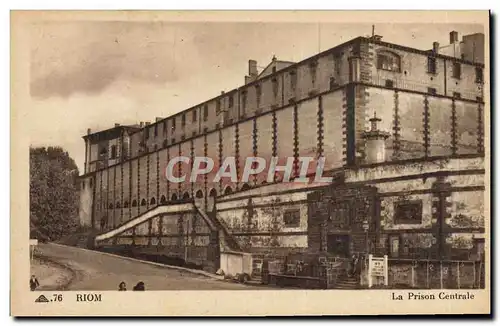 Cartes postales Prison centrale Riom