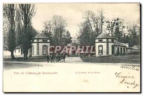 Ansichtskarte AK Parc du lac de Rambouillet La laiterie de la Reine Chevaux Cheval