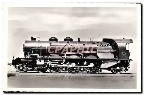 Cartes postales train Locomotive 6001 PLM