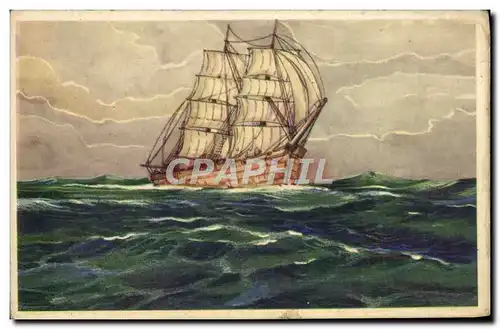 Cartes postales Bateau Voilier