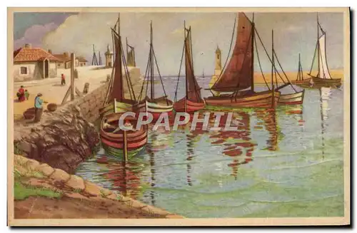 Cartes postales Bateau Voilier