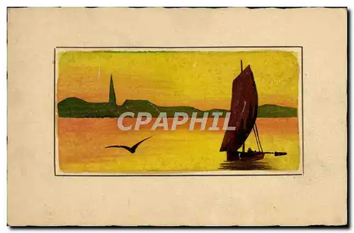 Cartes postales Bateau Voilier