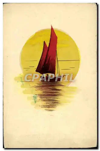 Cartes postales Bateau Voilier