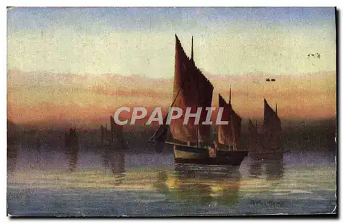 Cartes postales Bateau Voilier