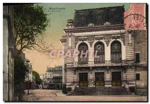 Cartes postales Theatre Montlucon