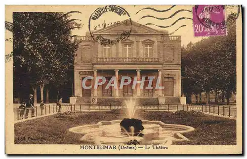 Cartes postales Theatre Montelimar